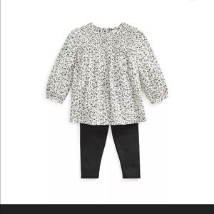 Ralph Lauren Baby Girls Floral Top & Legging Set